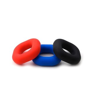 Sport Fucker Liquid Silicone Big Boner Cockring Met Comfortabele Pasvorm En Duurzaamheid
