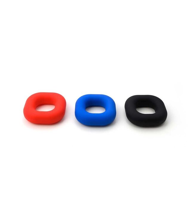 Sport Fucker Liquid Silicone Big Boner Cockring Met Comfortabele Pasvorm En Duurzaamheid