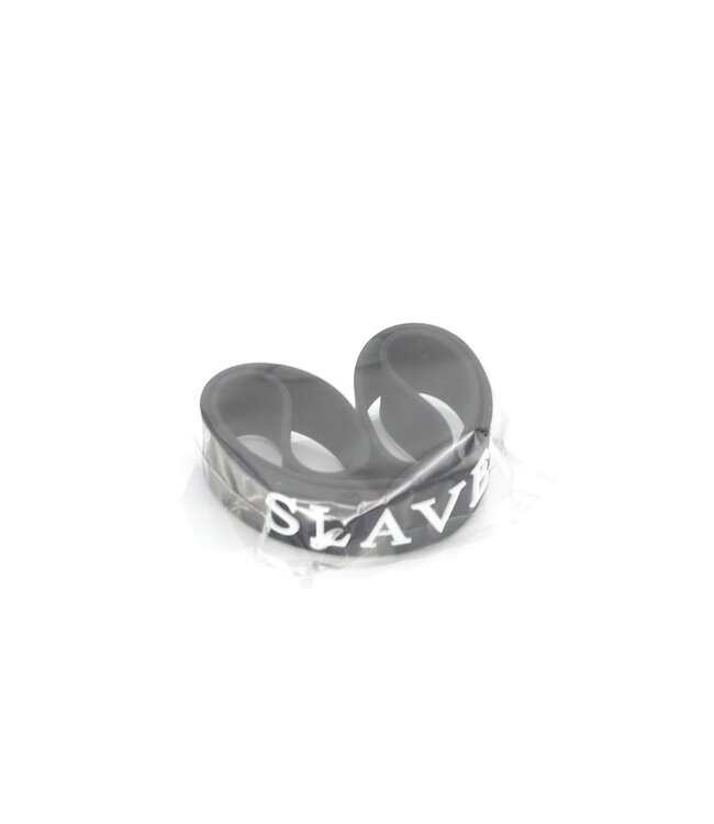 KIOTOS X Luxus Silikonhalsband „BITCH, SLUT oder SLAVE“ von Kiotos X - Spiel und Stil
