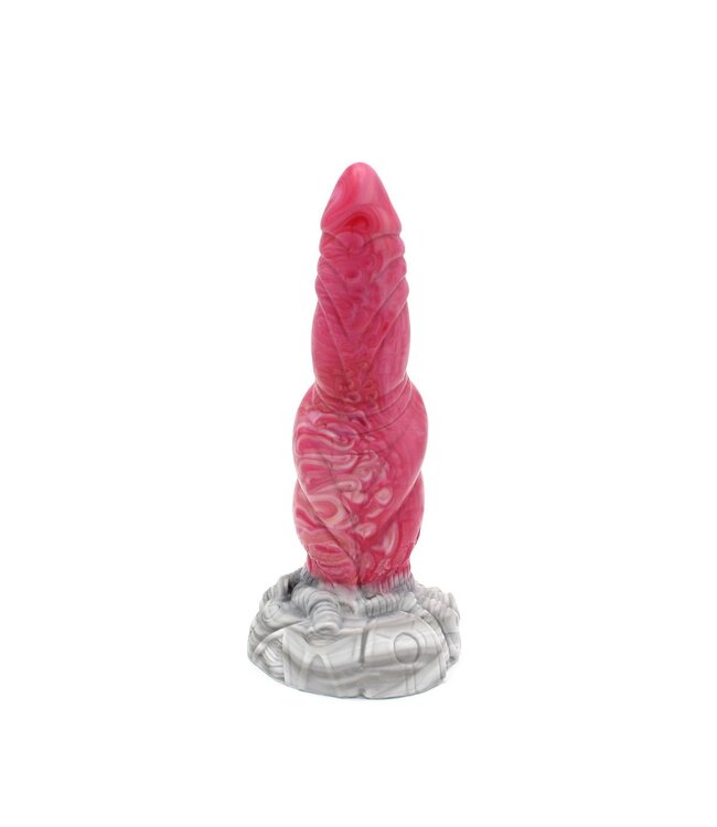 Kiotos Monstar Kiotos Monstar Elegant Silicone Dildo 22,5 cm Met Zuignap En Driekleurig Ontwerp