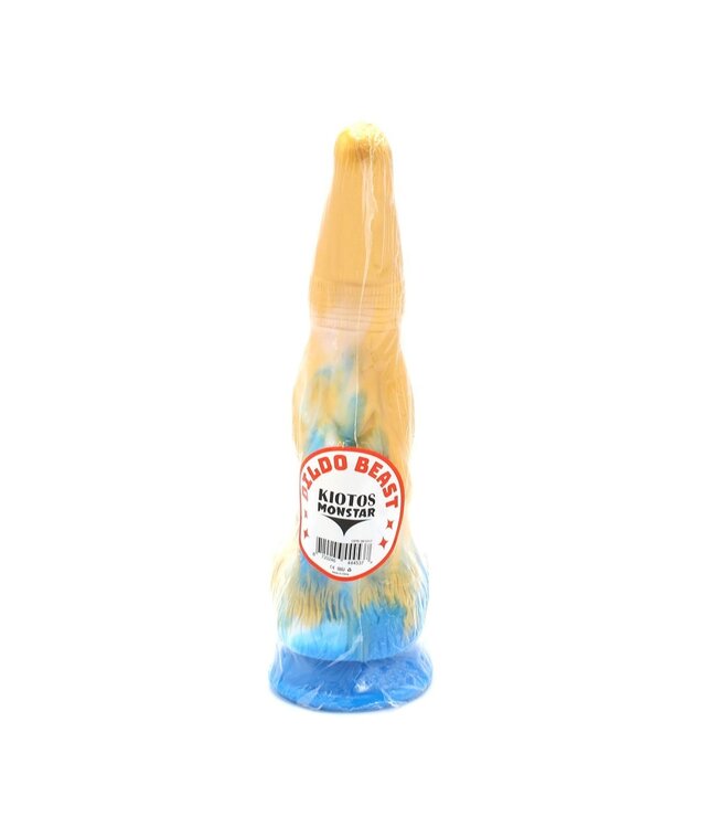 Kiotos Monstar Kiotos Monstar Beast 25.5cm Dildo - Medical Silicone, Tie Dye Design