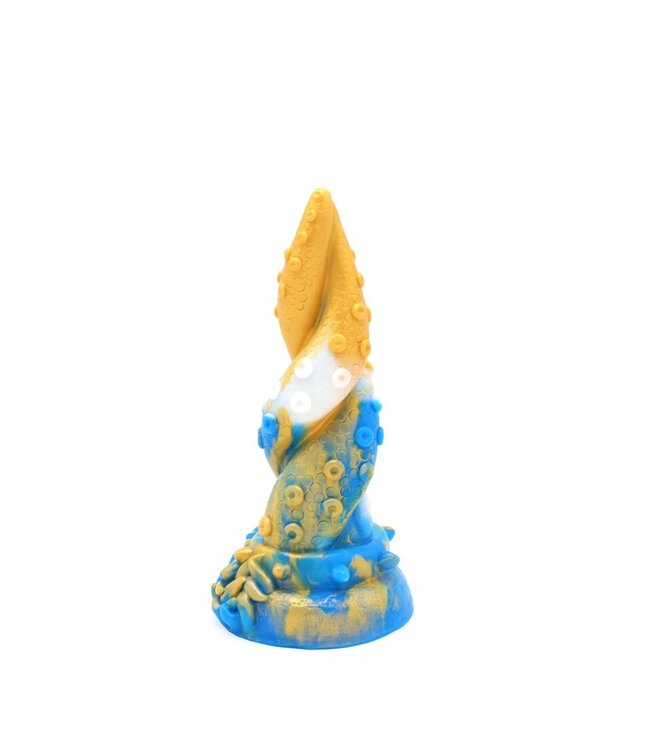 Kiotos Monstar Kiotos Monstar 18,5 cm Siliconen Dildo Met Tie Dye Design En Zuignap