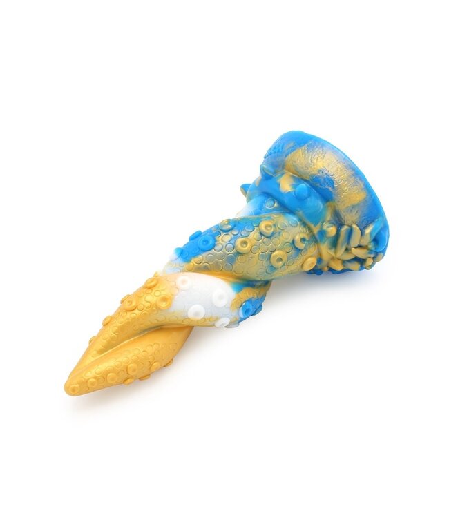 Kiotos Monstar Kiotos Monstar BEAST Dildo - 18,5 cm Silikon im einzigartigen Tie-Dye-Design