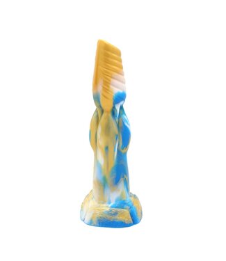 Kiotos Monstar Kiotos Monstar Siliconen Dildo 25 cm Met Zuignap En Tie Dye Design
