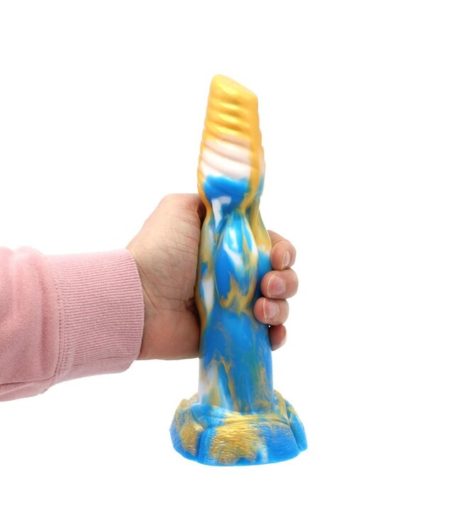 Kiotos Monstar Kiotos Monstar Beast 25cm Tie-Dye Silicone Dildo with Suction Cup