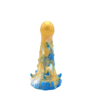 Kiotos Monstar Kiotos Monstar Tie Dye Siliconen Dildo 20.5 x 5.5 cm Met Zuignap
