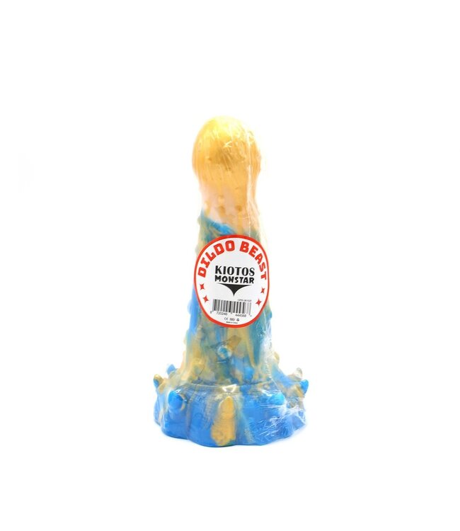 Kiotos Monstar Kiotos Monstar Beast 20.5 cm Tie Dye Dildo - Silicone & Suction Cup