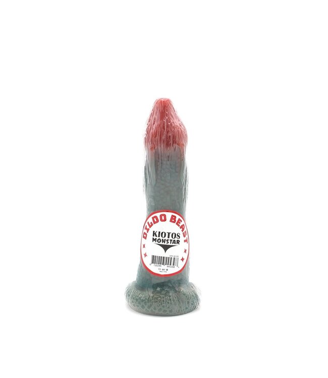 Kiotos Monstar Kiotos Monstar Crazy Lizard Dildo 19,5 cm Medisch Siliconen Met Zuignap