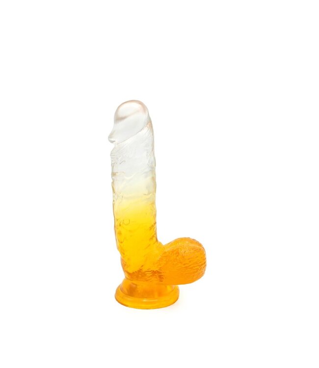 Kiotos COX Kiotos COX Transparante Dildo Met Zuignap 21,5 cm | Realistisch TPE
