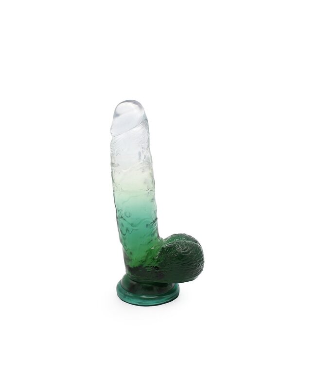 Kiotos COX Kiotos COX Transparante Dildo Met Zuignap 21,5 cm | Realistisch TPE