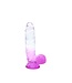 Kiotos COX Kiotos COX Transparante Dildo Met Zuignap 21,5 cm | Realistisch TPE