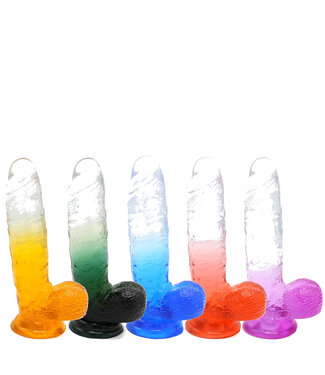 Kiotos COX Realistic 18.5 cm Colour Dildo with Suction Cup - Body-Safe TPE