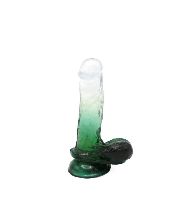 Kiotos COX Kiotos COX Transparante TPE Dildo 18 cm Met Sterke Zuignap En O-Ring Compatibiliteit