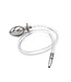 Kiotos Steel Kiotos Steel Holle Urethrale En Anale Plug Met Flexibele Slang 72cm