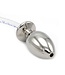 Kiotos Steel Kiotos Steel Holle Urethrale En Anale Plug Met Flexibele Slang 72cm