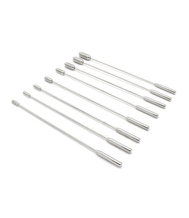 Kiotos Steel Kiotos Steel 8-delige Urethrale Dilator Set Roestvrij Staal 7-14 mm