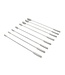 Kiotos Steel Kiotos Steel 8-delige Urethrale Dilator Set Roestvrij Staal 7-14 mm