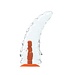 Dinoo XXL Realistische Dildo Met Oranje Zuignap 33 cm RST Materiaal