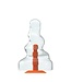 Dinoo Dildo Dinoo Primal XXL 28 cm Met Oranje Zuignap Realistisch RST Materiaal
