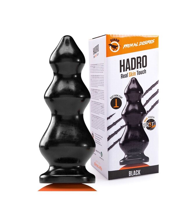 Dinoo Primal Desires XXL Dildo 29 cm RST - Extra Groot Met Oranje Zuignap