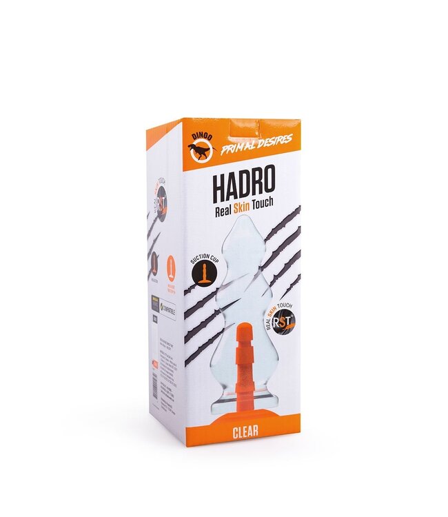 Dinoo Primal Desires XXL Dildo 29 cm RST - Extra Groot Met Oranje Zuignap