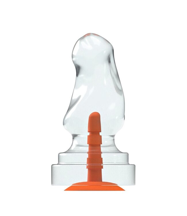 Dinoo Primal Parasaur Extra Groot RST Dildo Met Oranje Zuignap 32,5 cm