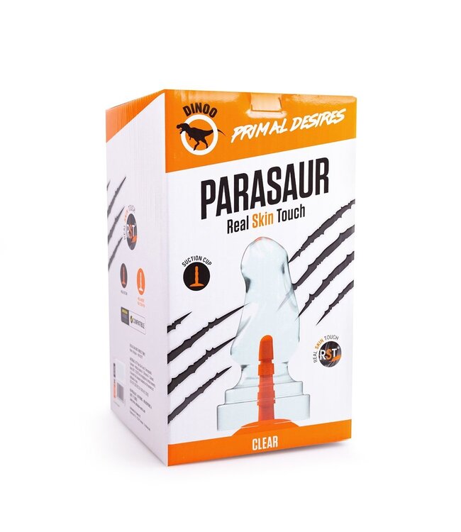 Dinoo Dinoo Primal Parasaur Dildo 32,5 cm – Realistisch & Flexibel mit Saugnapf