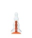 Dinoo Realistisch RST Dildo 22,5 cm Met Oranje Zuignap Voor Hung Systemen