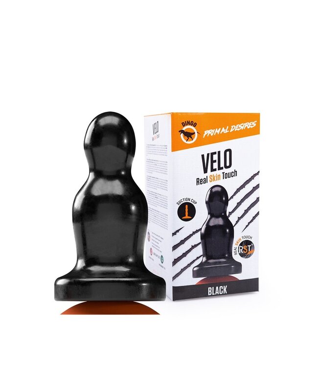 Dinoo Dinoo Primal Desires XXL Dildo 23 cm – Realistisch RST Met Oranje Zuignap