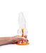 Dinoo Real Skin Touch Extra Grote 30 cm Dildo Met Oranje Zuignap
