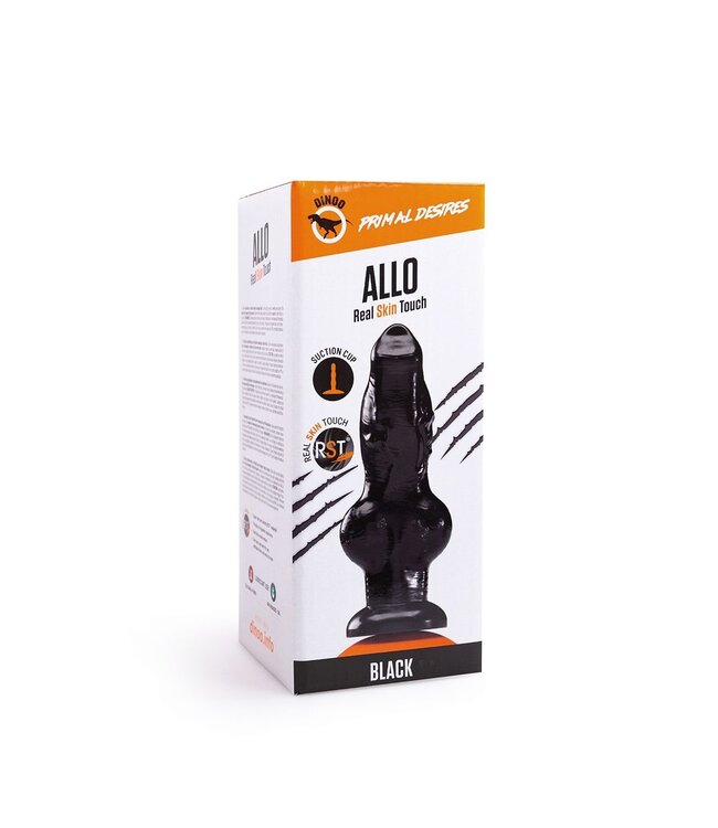 Dinoo Dinoo Primal Allo Dildo 27 cm – Extra großer RST Saugnapf für extreme Freude
