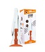Dinoo Dildo Dinoo Primal Stego 33 cm RST Extra Groot Met Oranje Zuignap