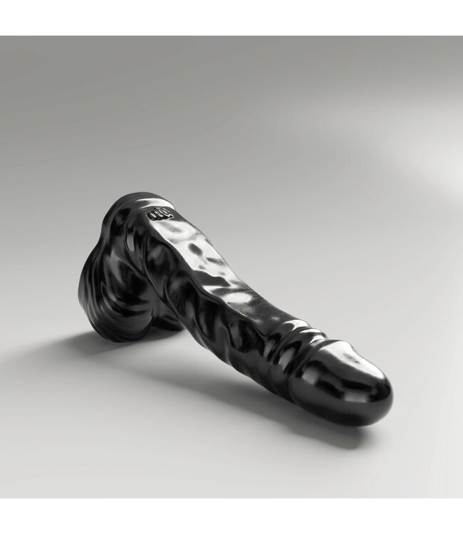 All Black Steroïd Jock Dildo 27 cm – Realistic Power for Fetishes