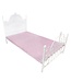 Kiotos PVC Bedlaken Roze 200x220 cm Waterbestendig Glad Oppervlak
