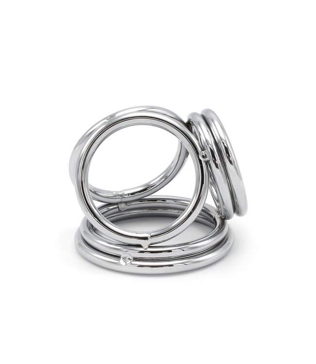 Kiotos Steel Kiotos Steel Aluminium Quad Ring Voor Penis En Testikels - Extra Stimulatie