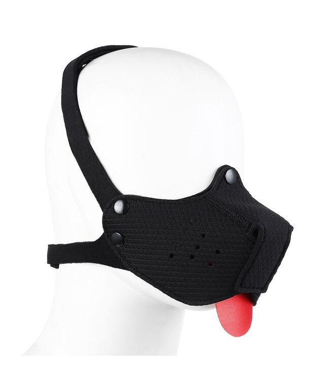 Neopren-Puppy-Mundmaske – Weich, bequem & abnehmbar für Puppy-Play