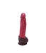 Kiotos Monstar Kiotos Monstar Dildo BEAST 22 cm – Rot/Schwarz, medizinisches Silikon, realistisch