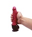 Kiotos Monstar Kiotos Monstar Beast 22cm Dildo - Red/Black Medical Grade Silicone
