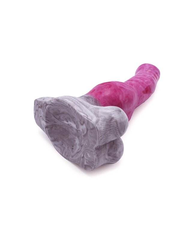 Kiotos Monstar Kiotos Monstar Beast 25.5 cm Silicone Dildo - Dual Color with Suction Cup