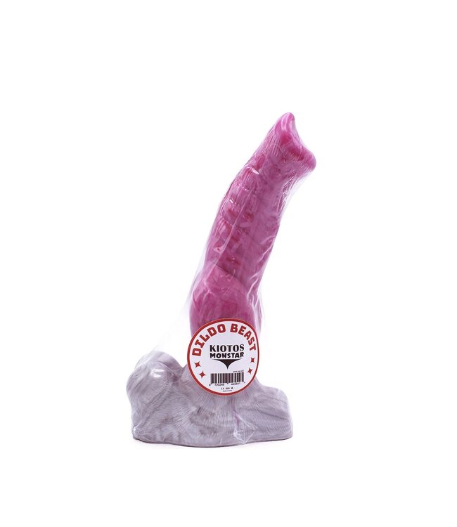 Kiotos Monstar Kiotos Monstar Beast 25.5 cm Silicone Dildo - Dual Color with Suction Cup