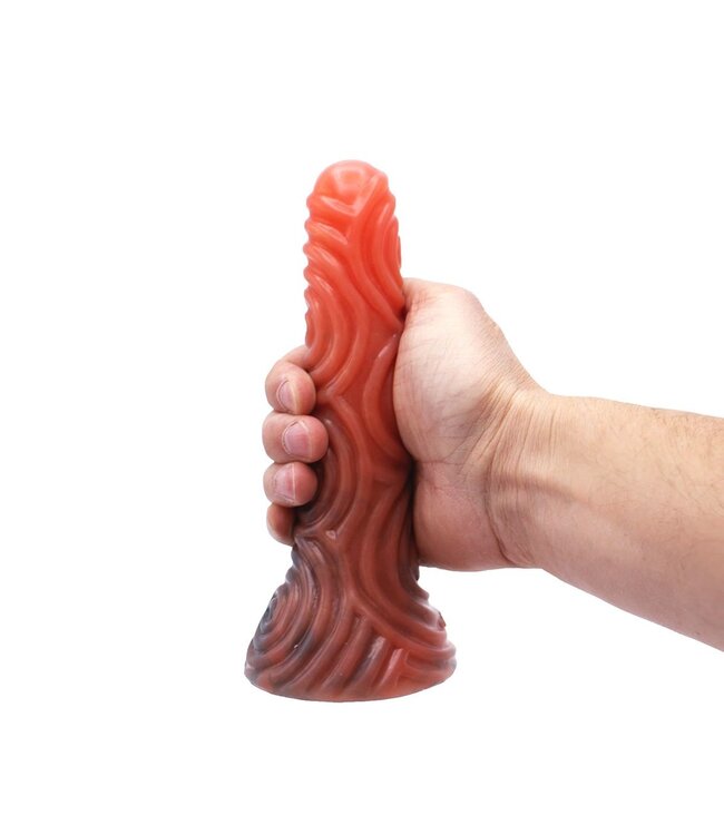 Kiotos Monstar Kiotos Monstar BEAST Dildo 21 cm – Tie-Dye Design aus medizinischem Silikon