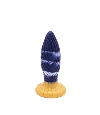 Kiotos Monstar Kiotos Monstar Ribbed Silicone Dildo 17,5 cm Met Zuignap Tie-Dye