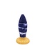 Kiotos Monstar Kiotos Monstar Ribbed Silicone Dildo 17,5 cm Met Zuignap Tie-Dye