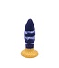 Kiotos Monstar Kiotos Monstar Ribbed Silicone Dildo 17,5 cm Met Zuignap Tie-Dye