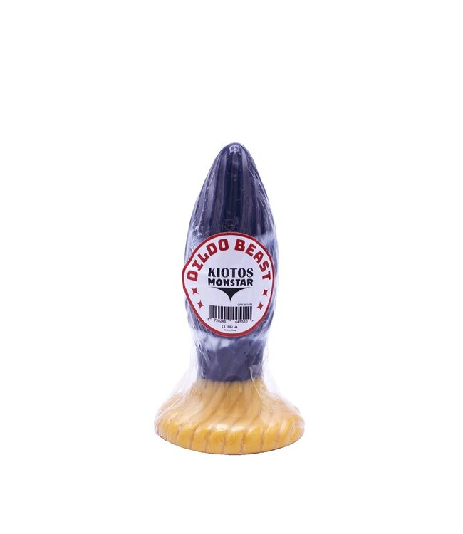 Kiotos Monstar Kiotos Monstar Beast Dildo 17.5 cm - Body-Safe Silicone, Tie-Dye Design