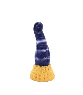 Kiotos Monstar Kiotos Monstar Silicone Dildo 21,5 cm Met Tie-Dye Design En Zuignap