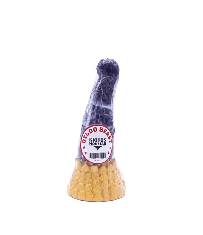 Kiotos Monstar Kiotos Monstar Silicone Dildo 21,5 cm Met Tie-Dye Design En Zuignap