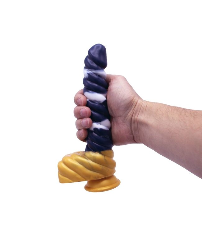 Kiotos Monstar Kiotos Monstar BEAST Dildo 23,5 cm Medisch Siliconen Tie Dye Design