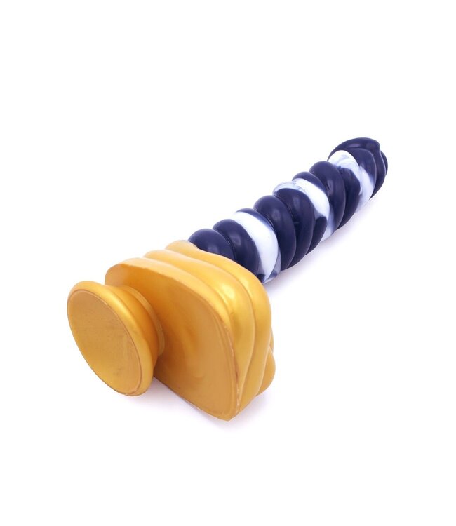 Kiotos Monstar Kiotos Monstar Fantasy Beast Dildo 23.5cm - Tie Dye Silicone Stimulation