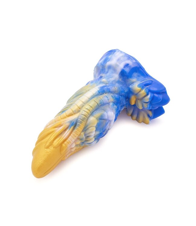 Kiotos Monstar Kiotos Monstar BEAST Dildo – 20 cm Tie-Dye Tentakel aus Silikon mit Saugnapf